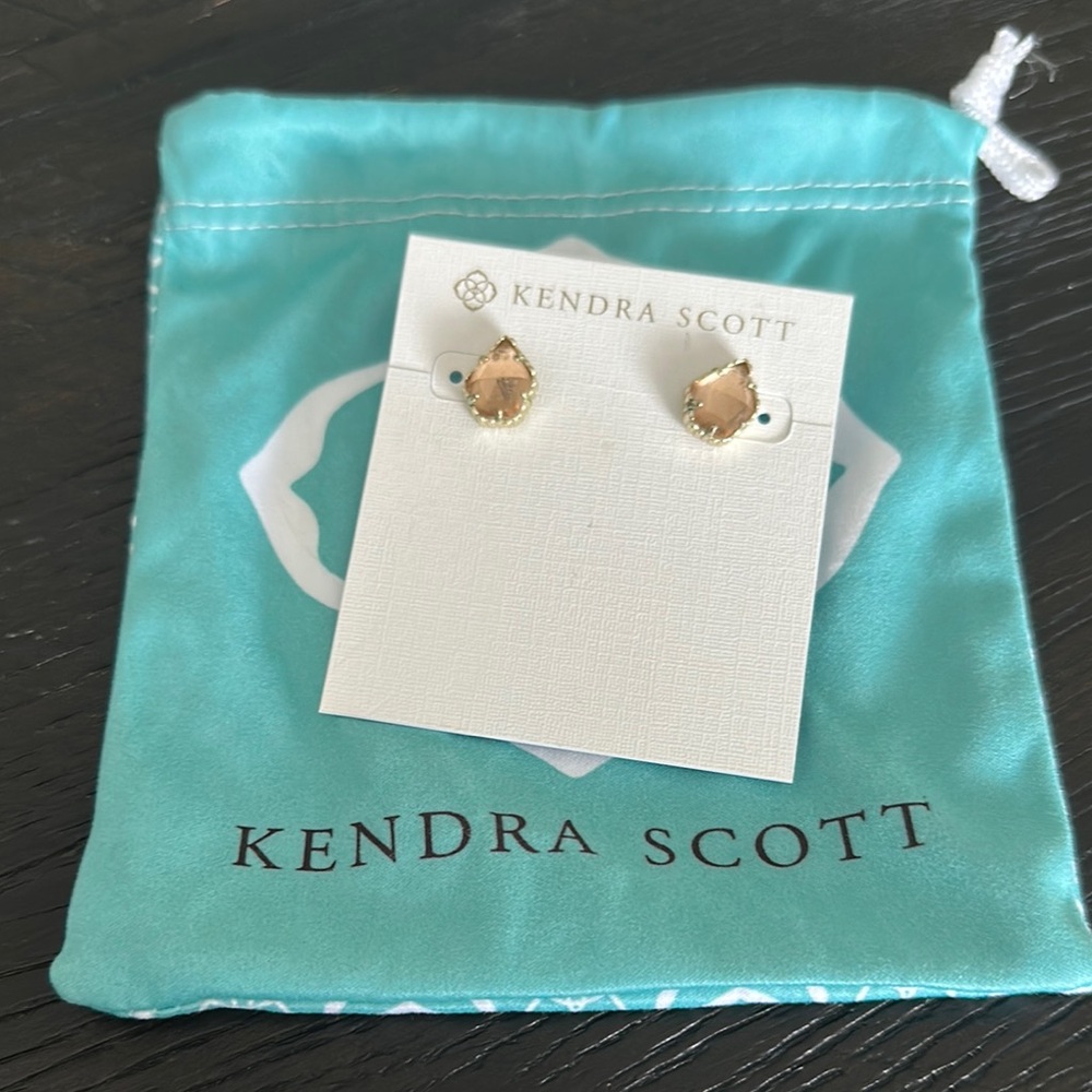 Kendra Scott Gold Stud Earrings
